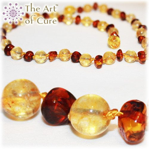 Amber Teething Necklace - A Natural Teething Alternative