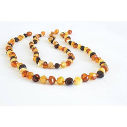 (17in, 12.5in) Certified Baltic Amber Teething Mom & Baby Set - Multicolored - Anti Flammatory -  - The Art of Cure