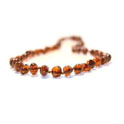 (25in) Certified Baltic Amber Adult Necklace - Honey -  - The Art of Cure