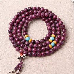 Healing Jewelry & Mala Meditation Beads (108 beads on a strand) Natural Silkwood -  - The Art of Cure